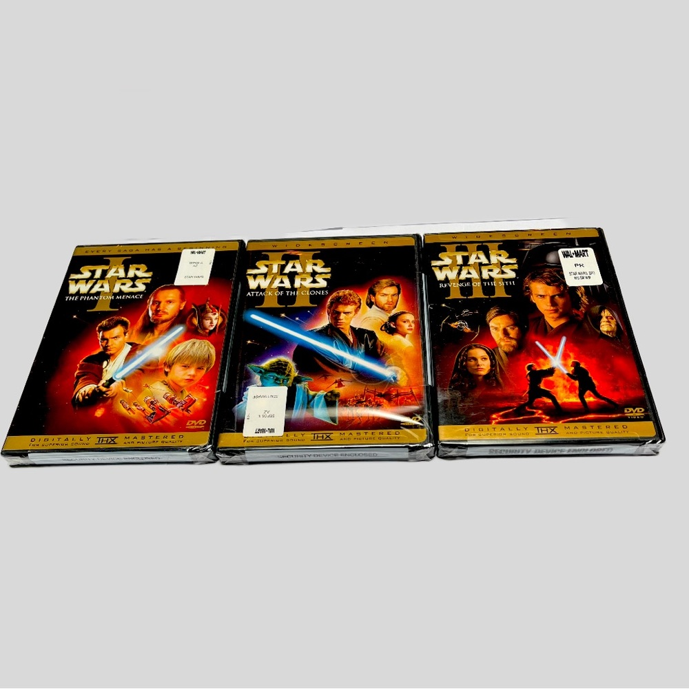 Star Wars Trilogy Special Edition DVDs Episodes 1-3 New in Unopened Box